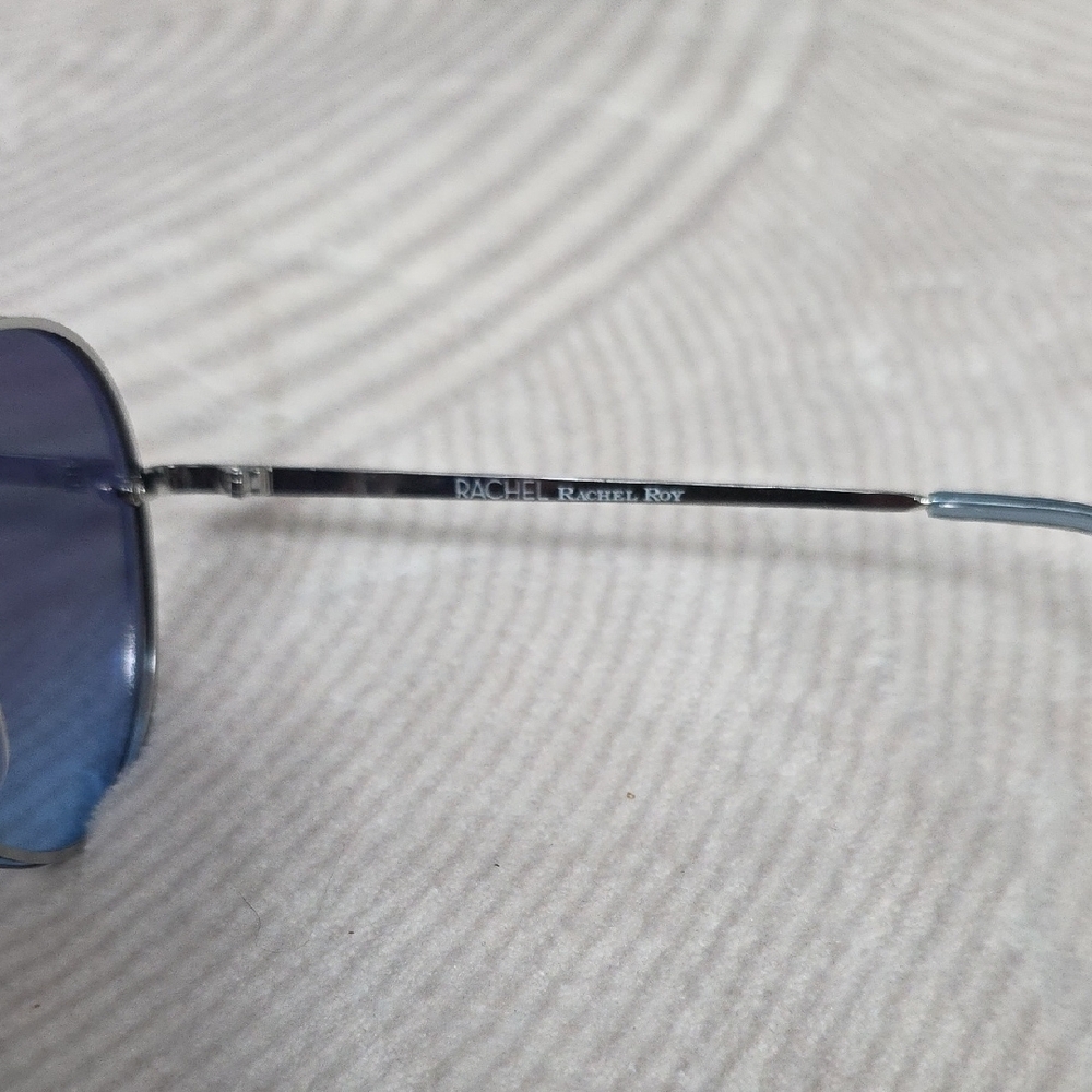 Rachel Roy Blue Aviator Sunglasses - Picture 7 of 8